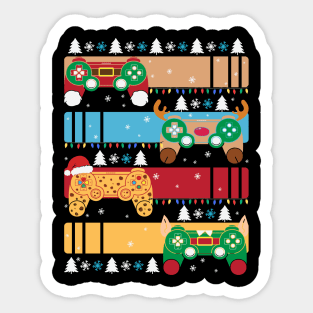 Game Controllers Christmas Gift Idea For Boys Girls Dad Mom Sticker